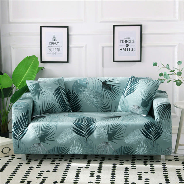 Sofa Sculpt Printed Sofa Cover