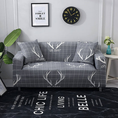 Sofa Sculpt Printed Sofa Cover