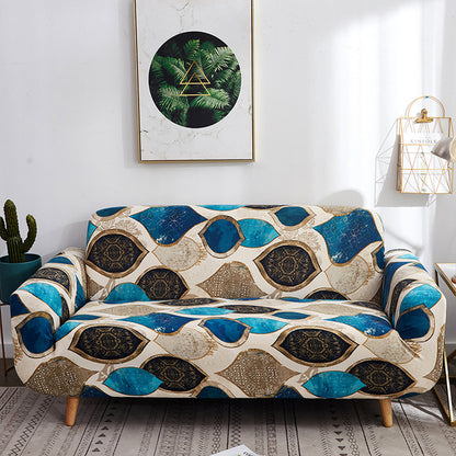 Sofa Sculpt Printed Sofa Cover