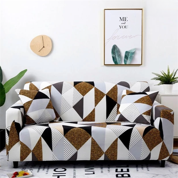 Sofa Sculpt Printed Sofa Cover