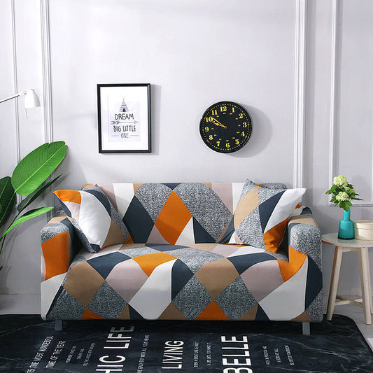 Sofa Sculpt Printed Sofa Cover