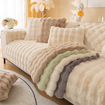 WarmEmbrace™ Faux Fur Couch Cover