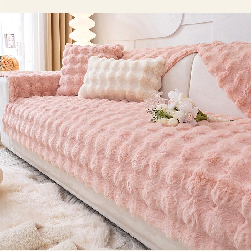 WarmEmbrace™ Faux Fur Couch Cover