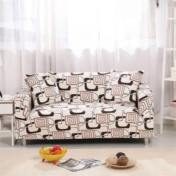 Sofa Sculpt Printed Sofa Cover