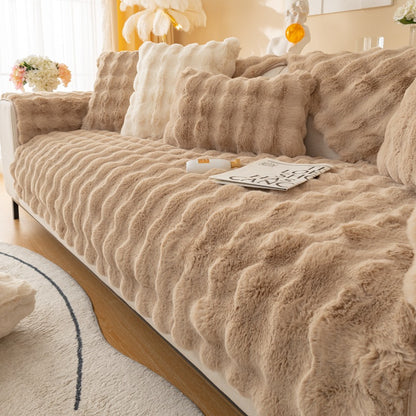 WarmEmbrace™ Faux Fur Couch Cover